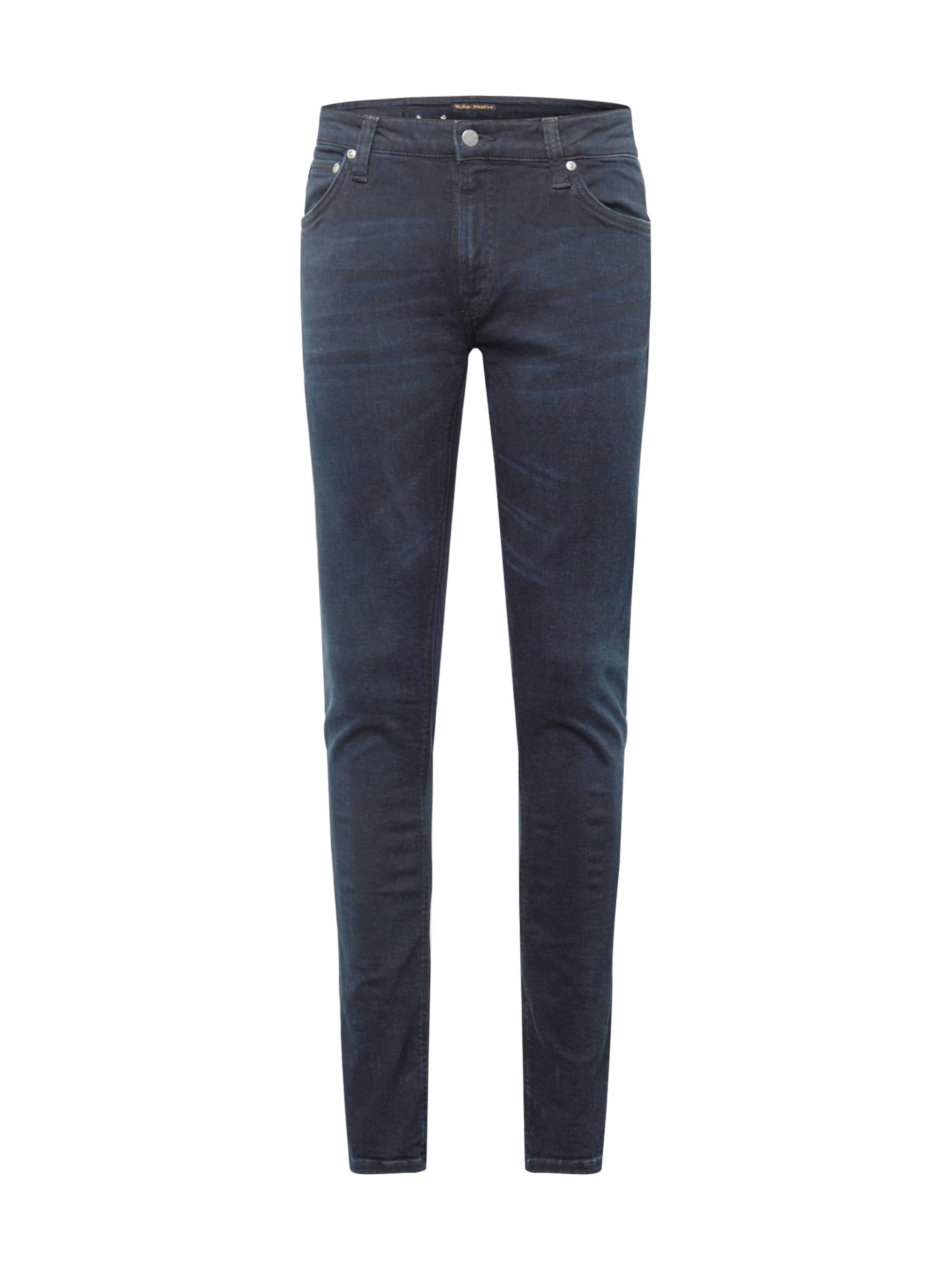 Nudie Jeans Co - Jeans 'Skinny Lin' in de kleur Blauw denim