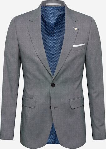 Coupe slim Veste de costume BURTON MENSWEAR LONDON en gris : devant