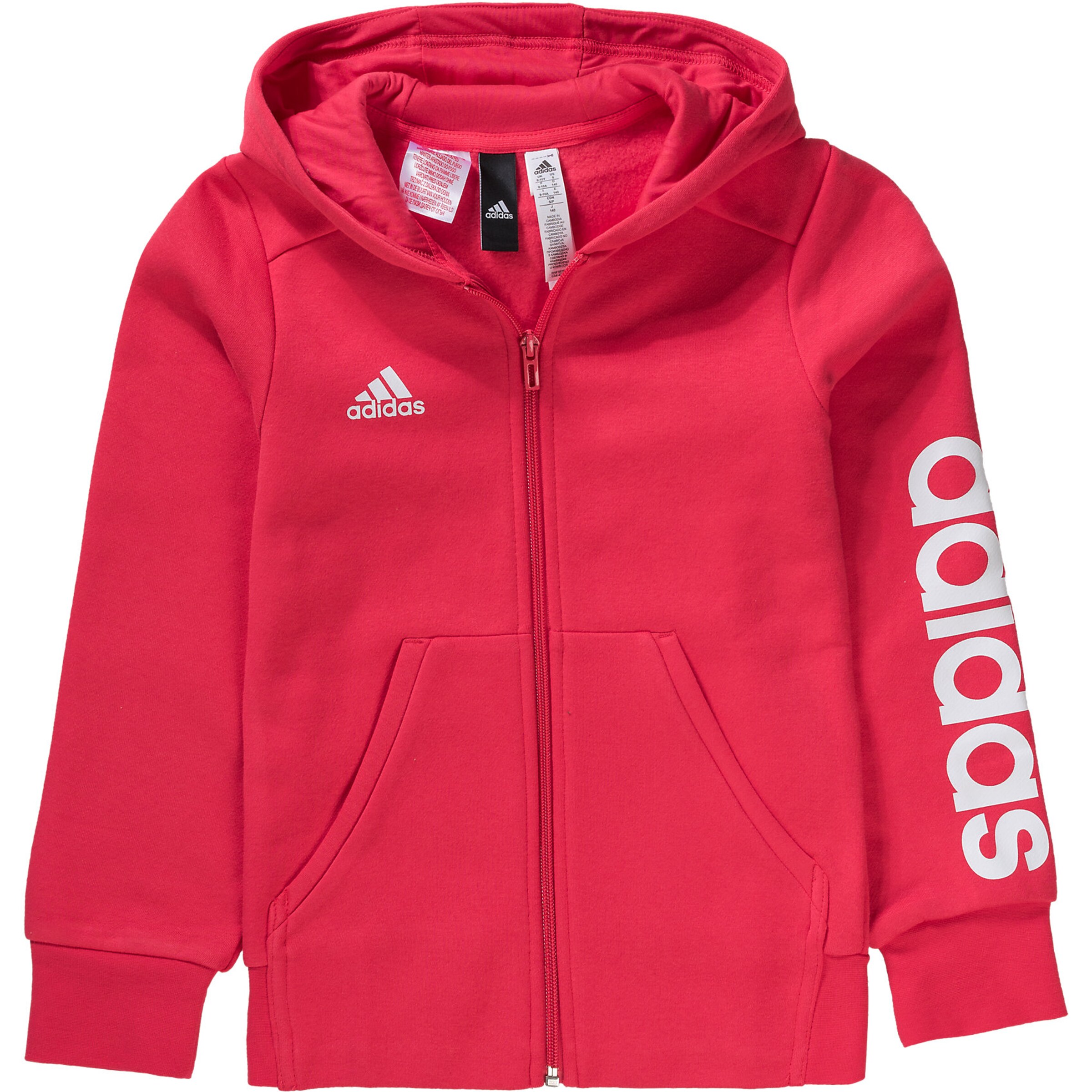 ADIDAS PERFORMANCE - Sweatjacke für Mädchen in pink