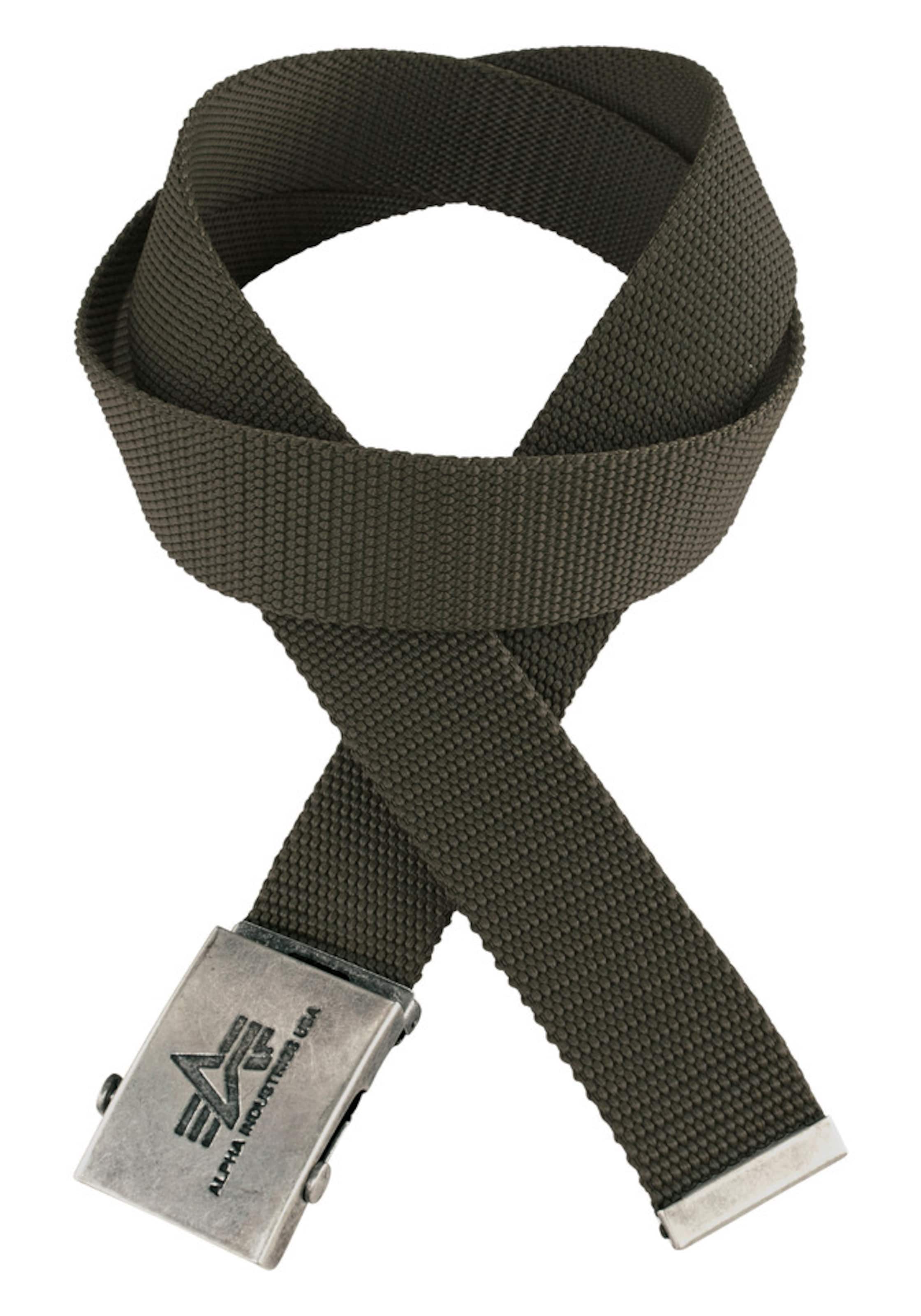 Curea de la ALPHA INDUSTRIES pe verde