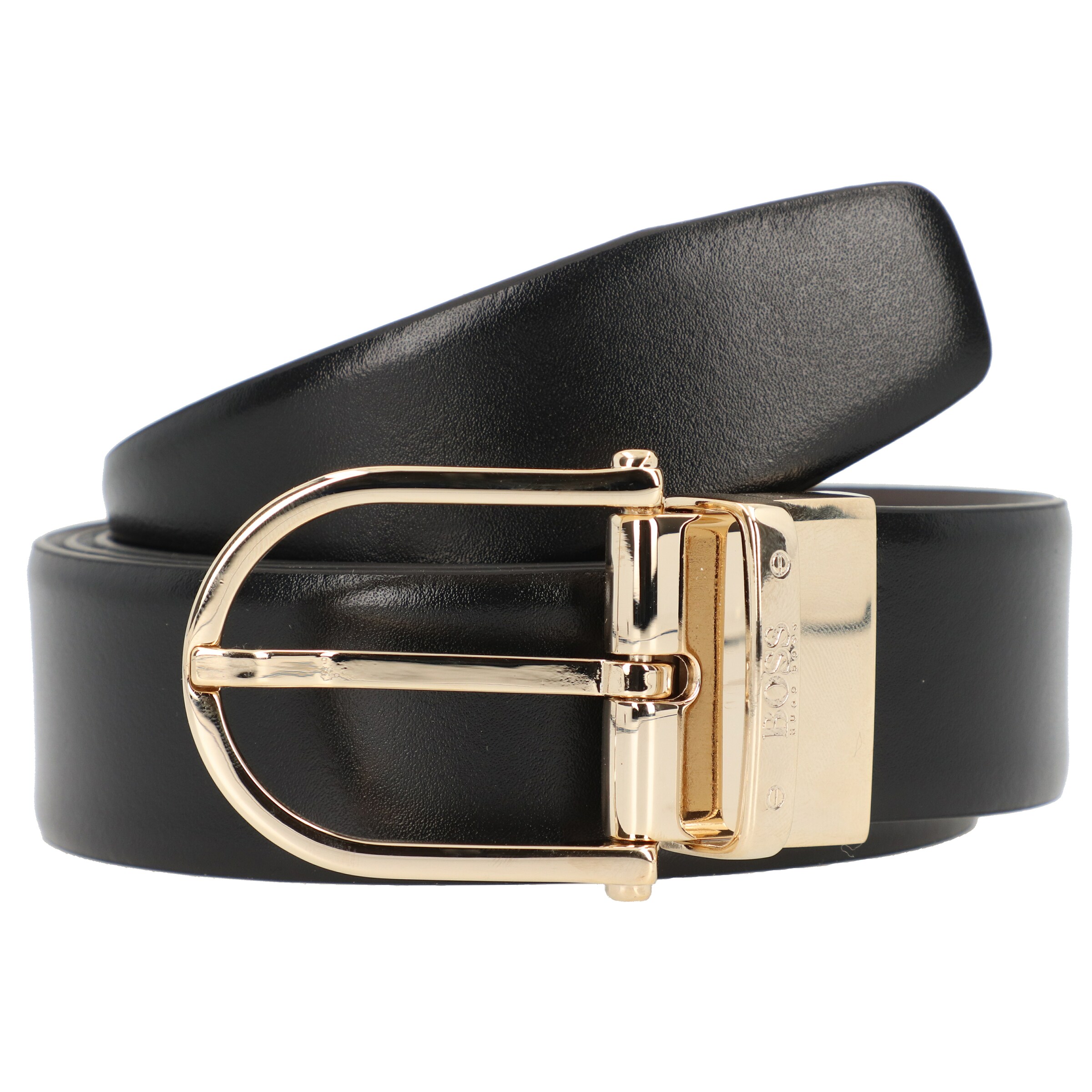 BOSS - Riem 'Otis' in de kleur Zwart