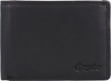 Esquire Wallet 'Duo' in Black: front