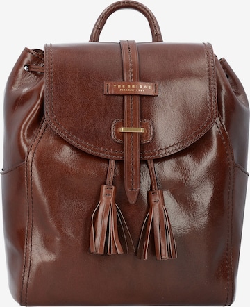 The Bridge Backpack 'Florentin' in Brown: front