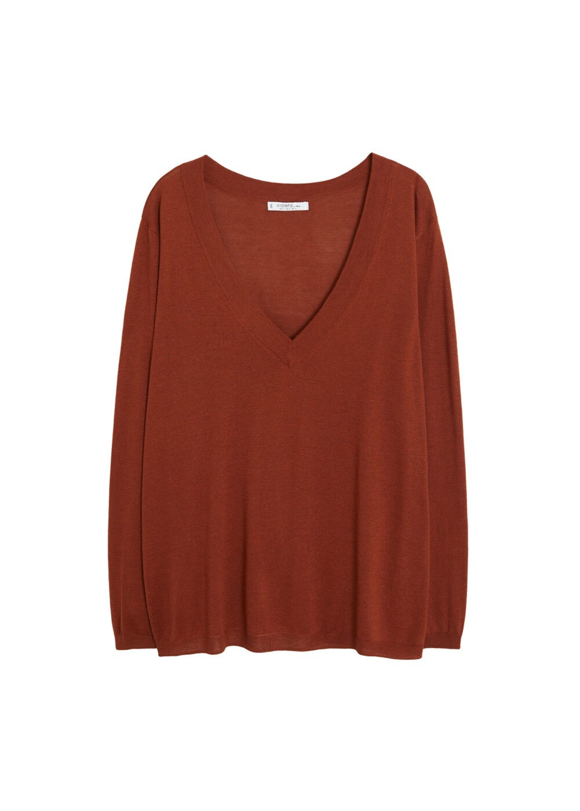 VIOLETA by Mango - Pullover 'Agora' in orange