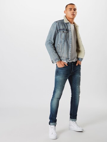 JACK & JONES Slimfit Jeans in Blauw