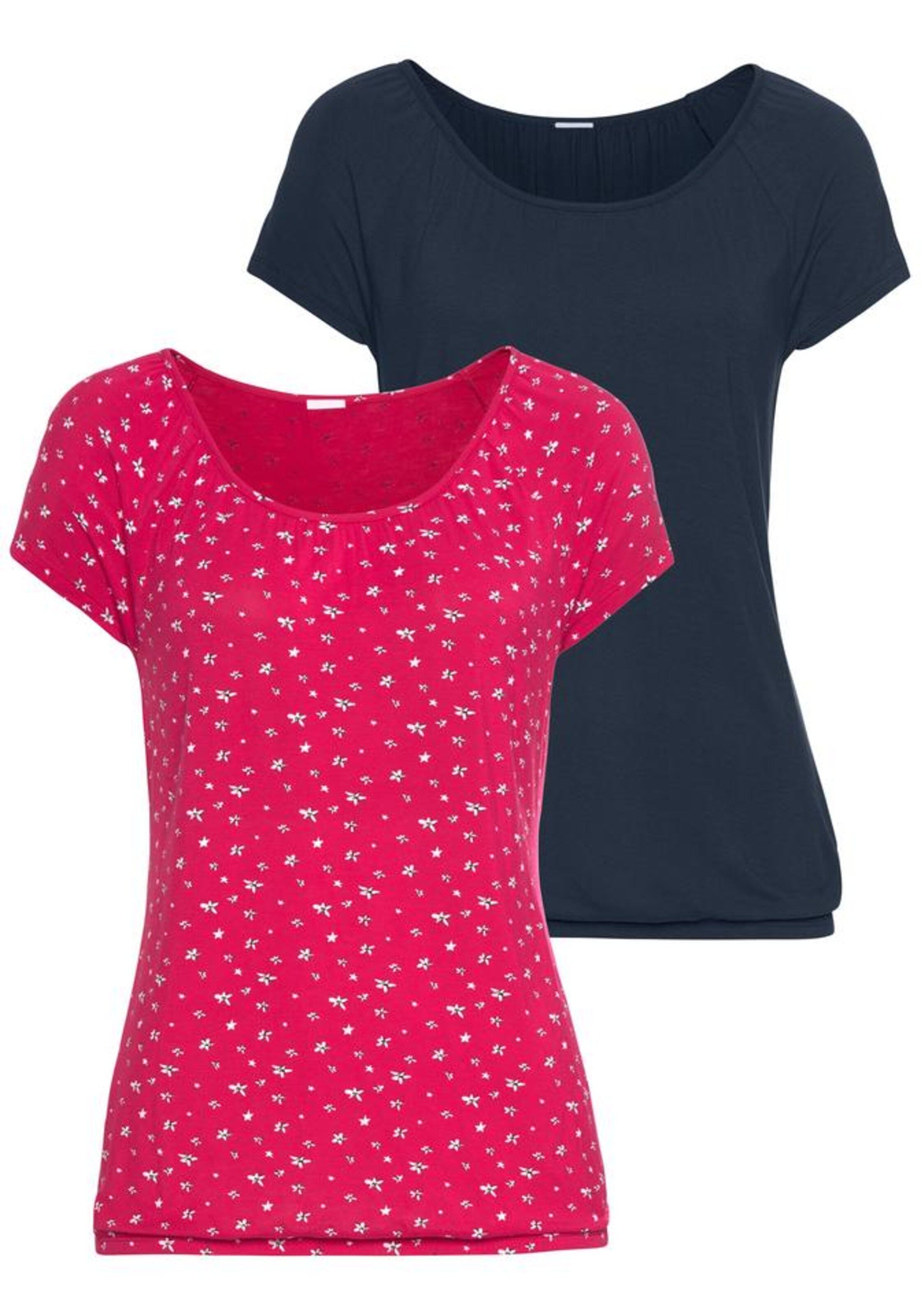 T-shirt LASCANA en bleu : devant