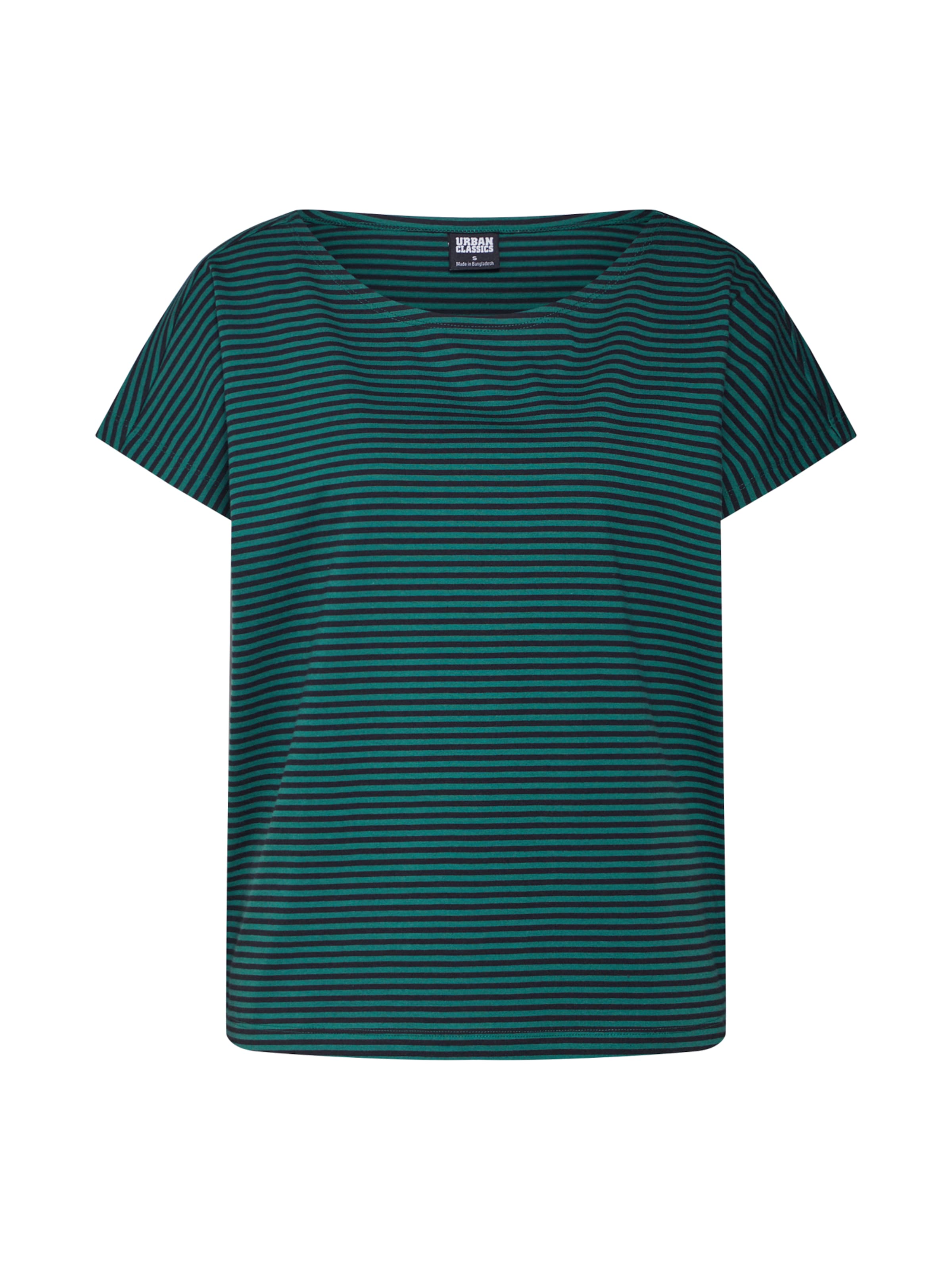 T-shirt Urban Classics en vert : devant