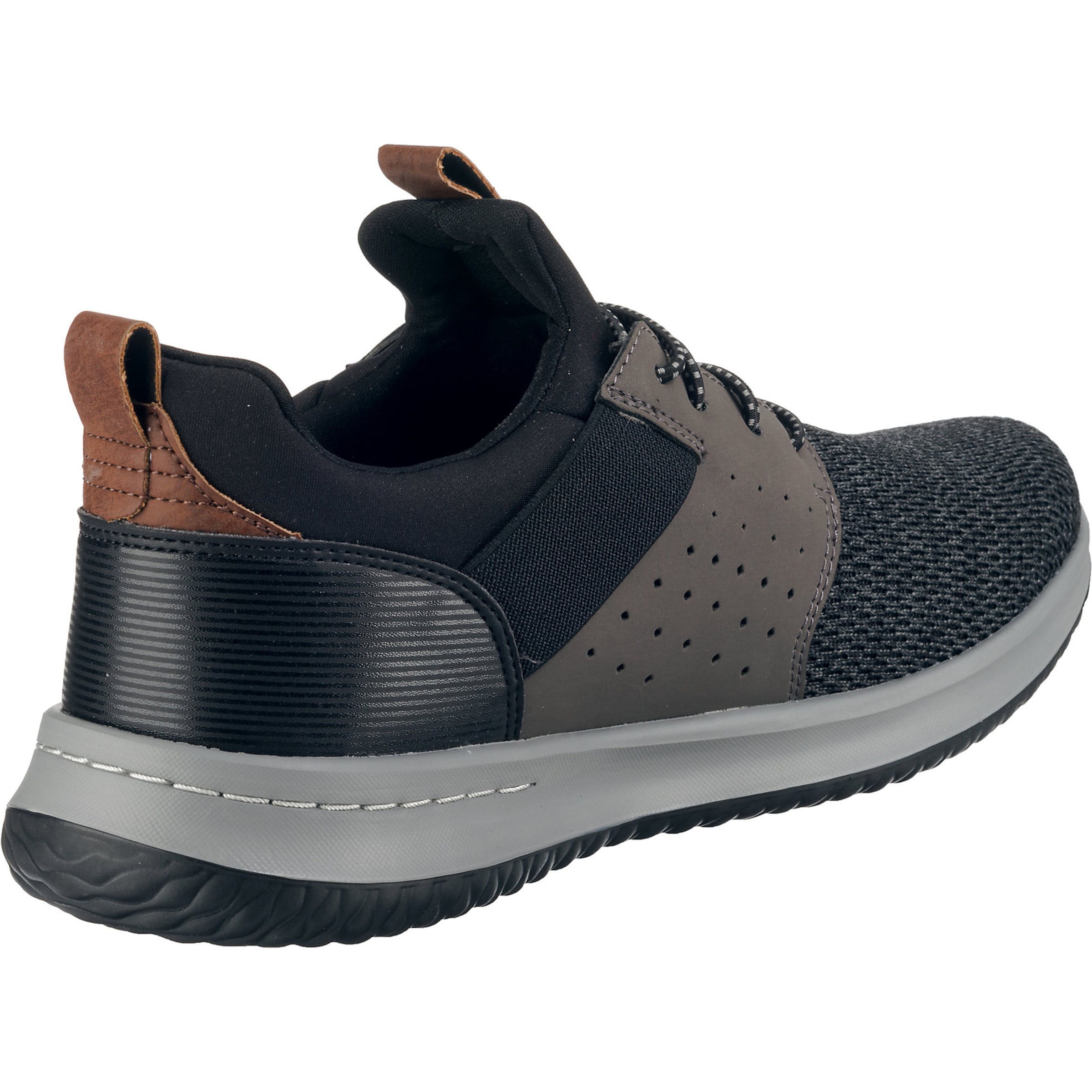 SKECHERS Σνίκερ χαμηλό 'Delson Camben' σε μαύρο