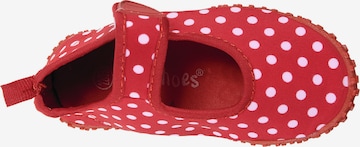 Scarpe da spiaggia / da bagno 'Glückskäfer' di PLAYSHOES in rosso