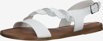 TAMARIS Sandal in White: front