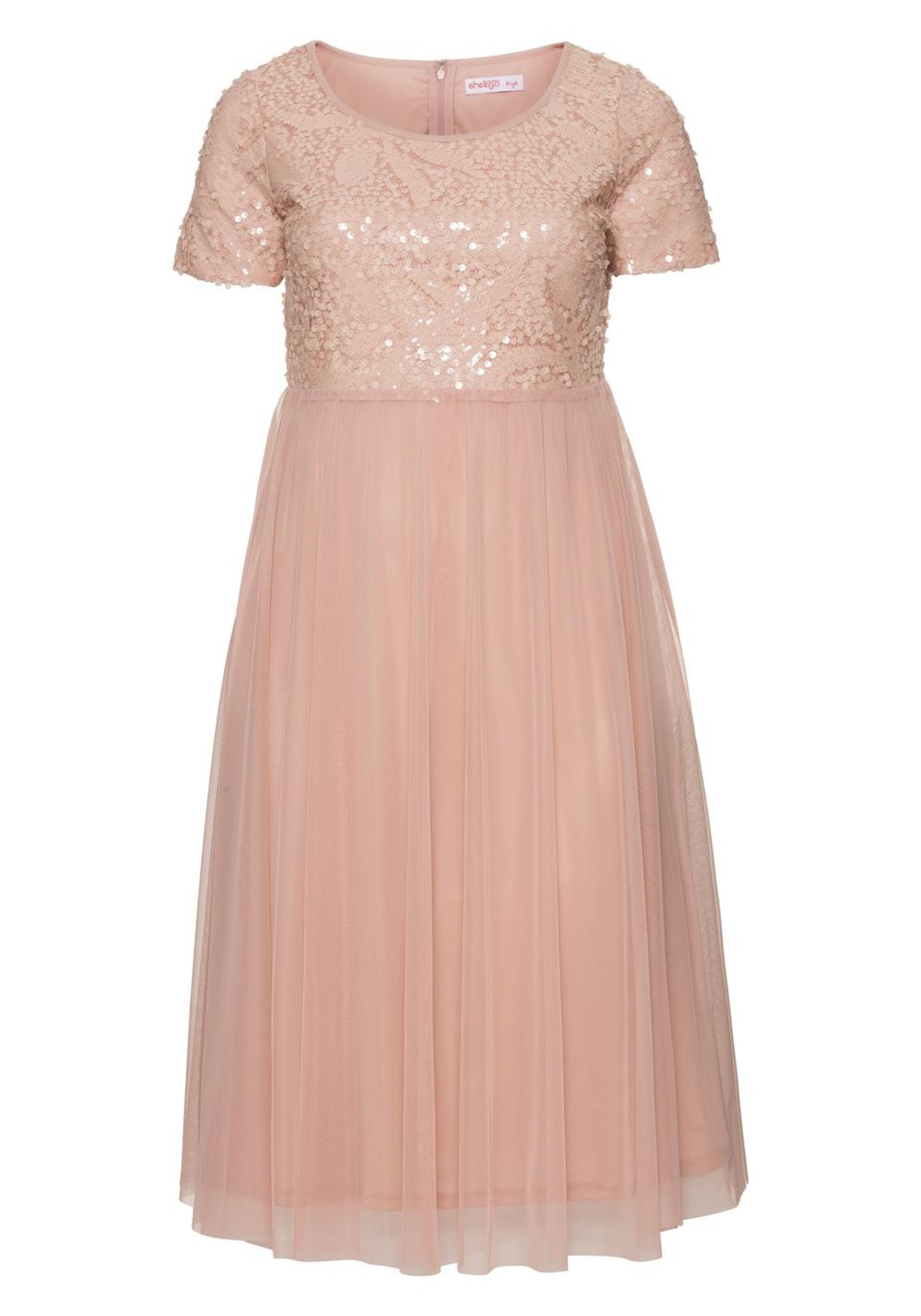SHEEGO - Abendkleid in rosé