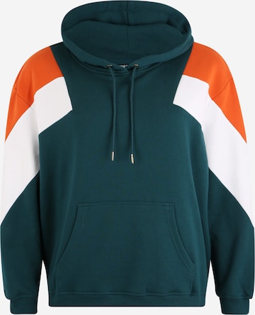 Sweat-shirt Urban Classics en vert : devant