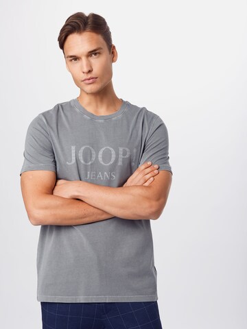 JOOP! Jeans Regularny krój Koszulka 'Ambros' w kolorze szary: przód