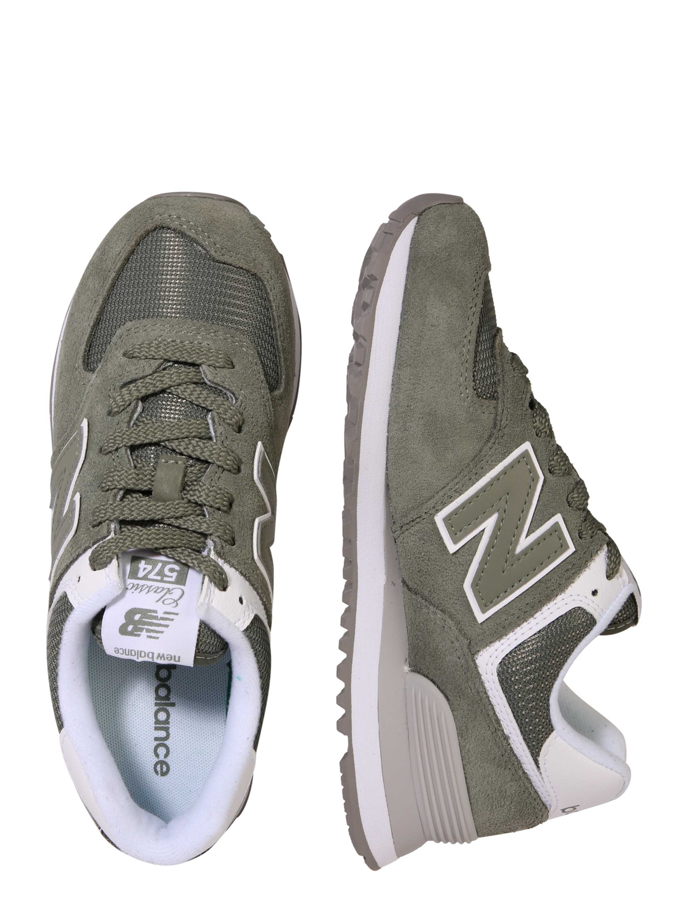 new balance weiß grün