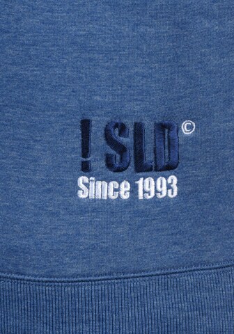 Sweat-shirt 'Benn' !Solid en bleu