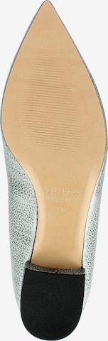 EVITA Classic Flats 'FRANCA' in Silver