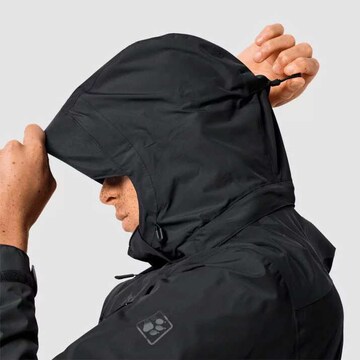 JACK WOLFSKIN Windbreaker in Schwarz