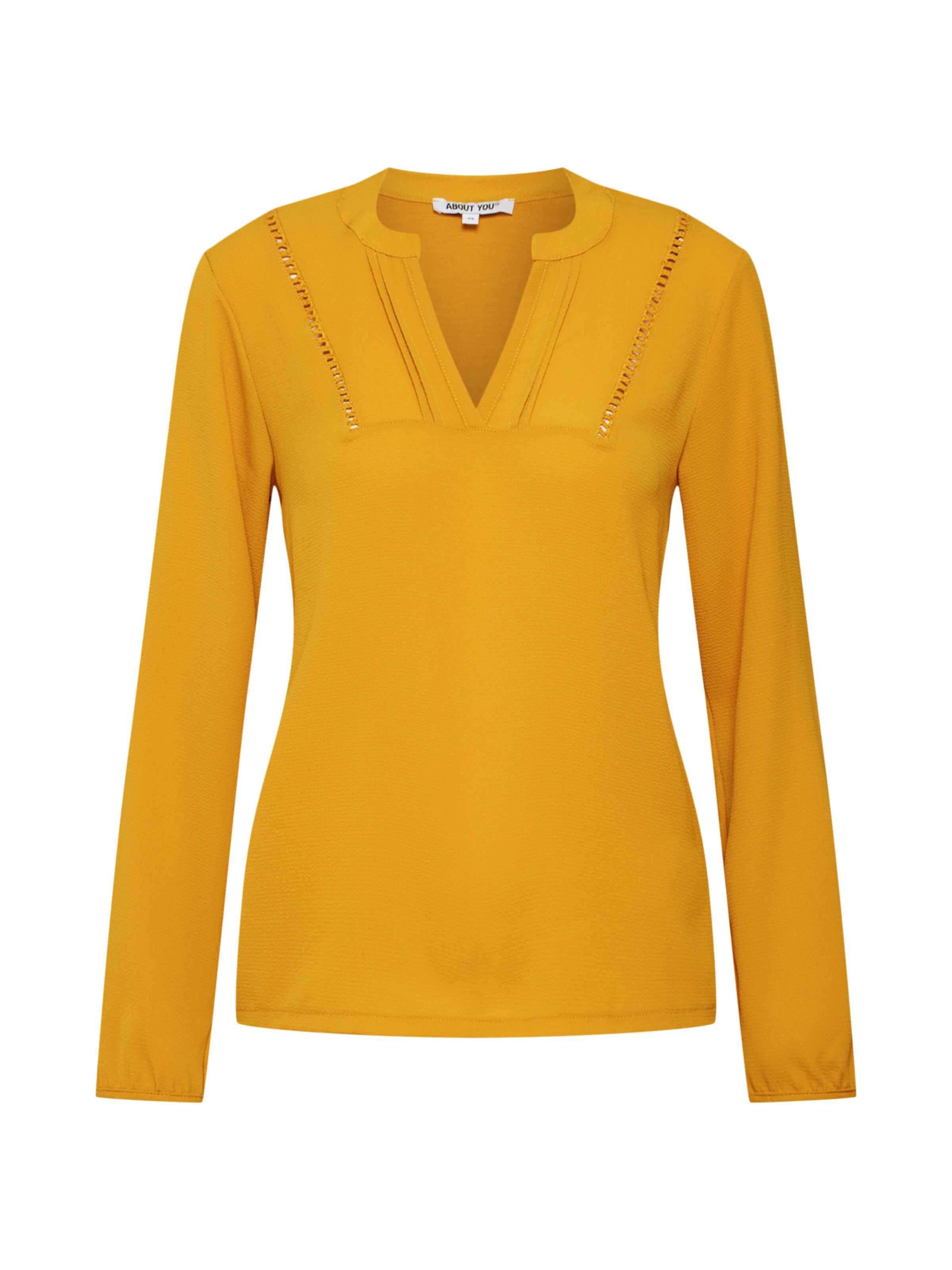 ABOUT YOU - Blouse 'Aimee' in de kleur Mosterd