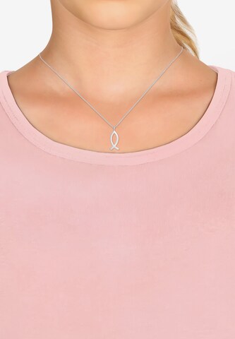 ELLI Ketting in Zilver: voorkant