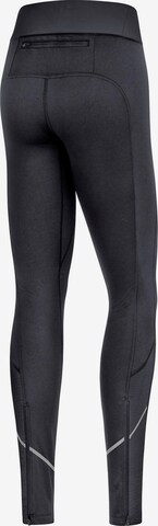 GORE WEAR Skinny Workout Pants 'R3 Thermo' in Black