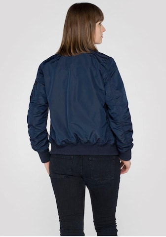 Veste mi-saison ALPHA INDUSTRIES en bleu