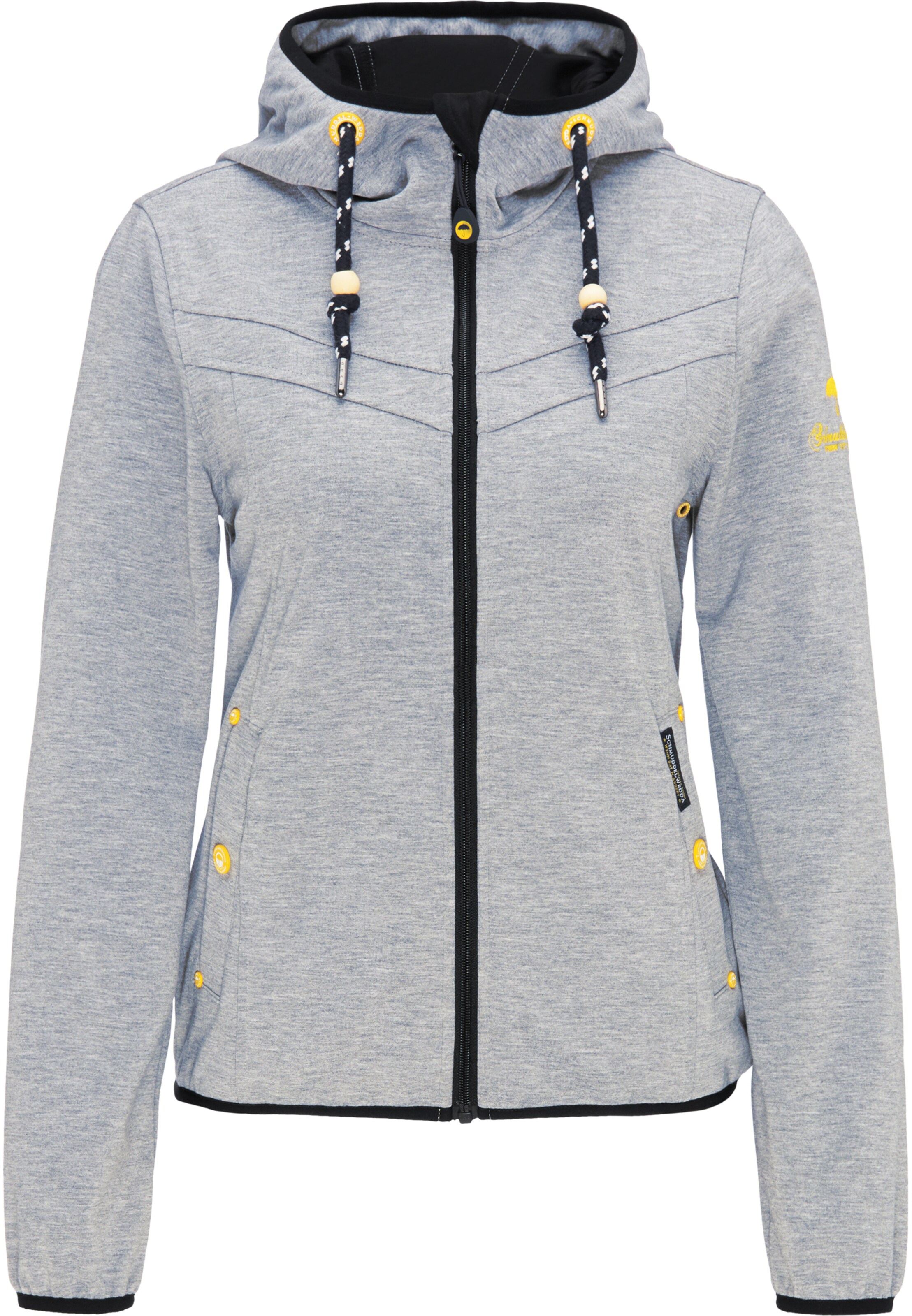 Schmuddelwedda - Tussenjas in de kleur Grijs gemêleerd