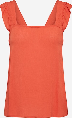 ICHI Top 'MARRAKECH' in Orange: front