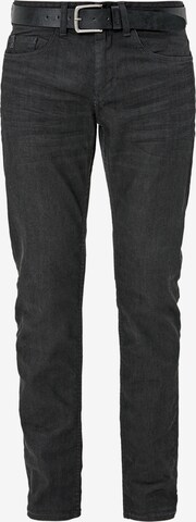 s.Oliver RED LABEL Slimfit Jeans in Zwart: voorkant