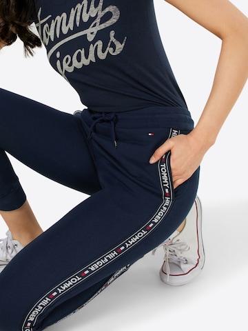 Tommy Hilfiger Underwear Zúžený Kalhoty 'TRACK PANT HWK' – modrá