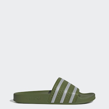 Mule 'Adilette' ADIDAS ORIGINALS en vert