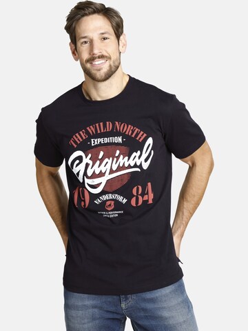 T-Shirt ' Dormod ' Jan Vanderstorm en noir : devant