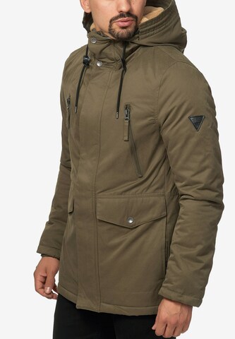 Parka d’hiver 'Loaf ' INDICODE JEANS en vert