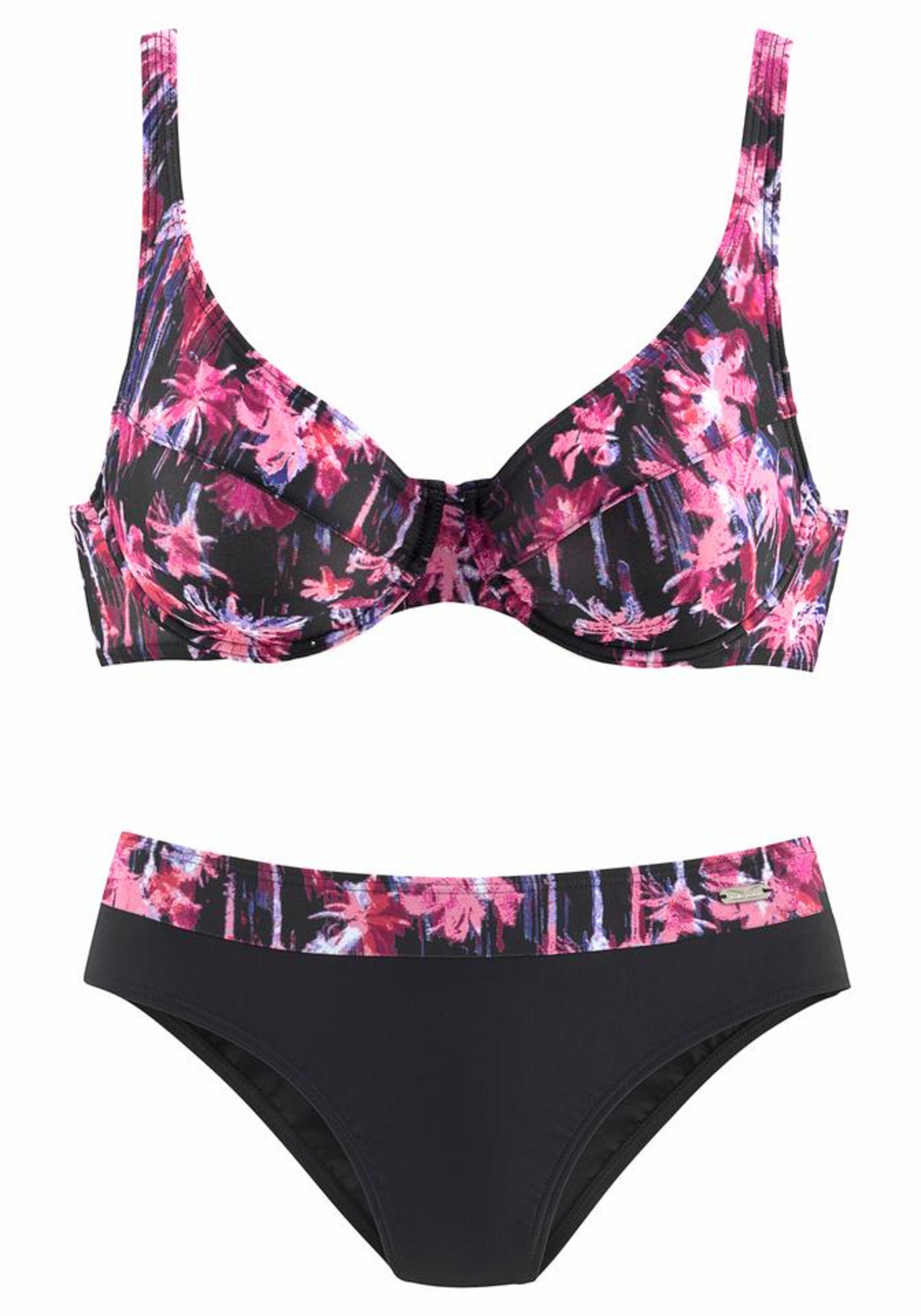 VENICE BEACH - Bügel-Bikini in dunkelpink