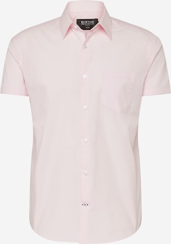 BURTON MENSWEAR LONDON Button Up Shirt in Pink: front
