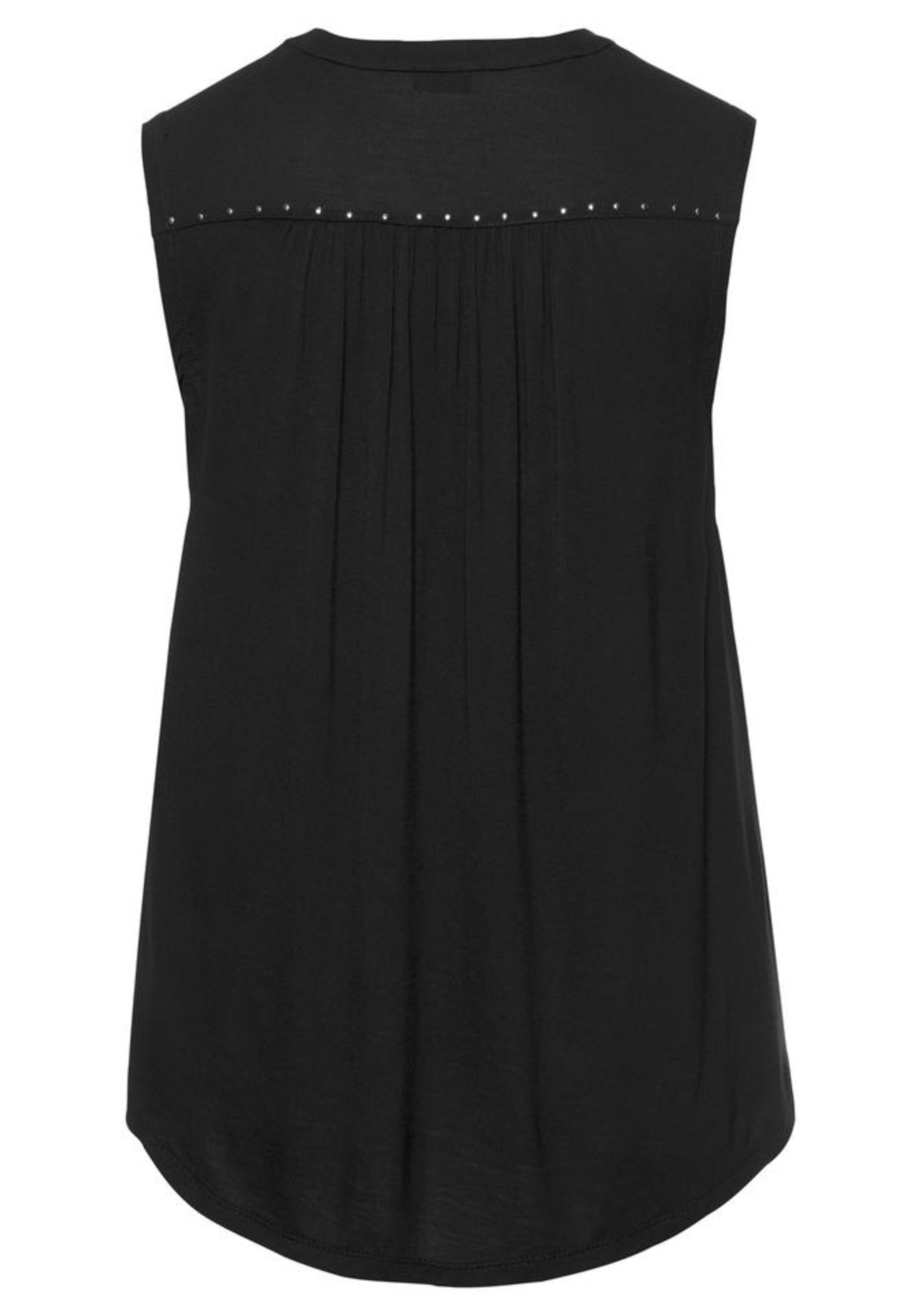 LASCANABluza 'Silver Stud' - crna boja