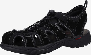 Dockers by Gerli Hiking Sandals in Black: front