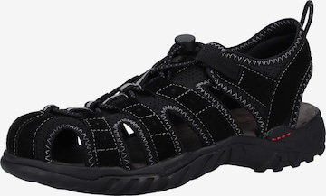juoda Dockers by Gerli Sportinio tipo sandalai: priekis