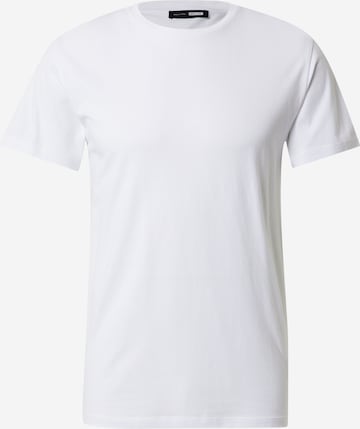 DAN FOX APPAREL - Ajuste regular Camiseta 'Piet' en blanco: frente