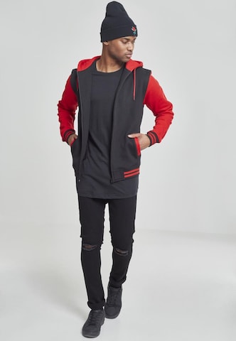 Urban Classics Sweatjacka i svart