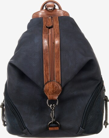 Rieker Backpack in Blue: front