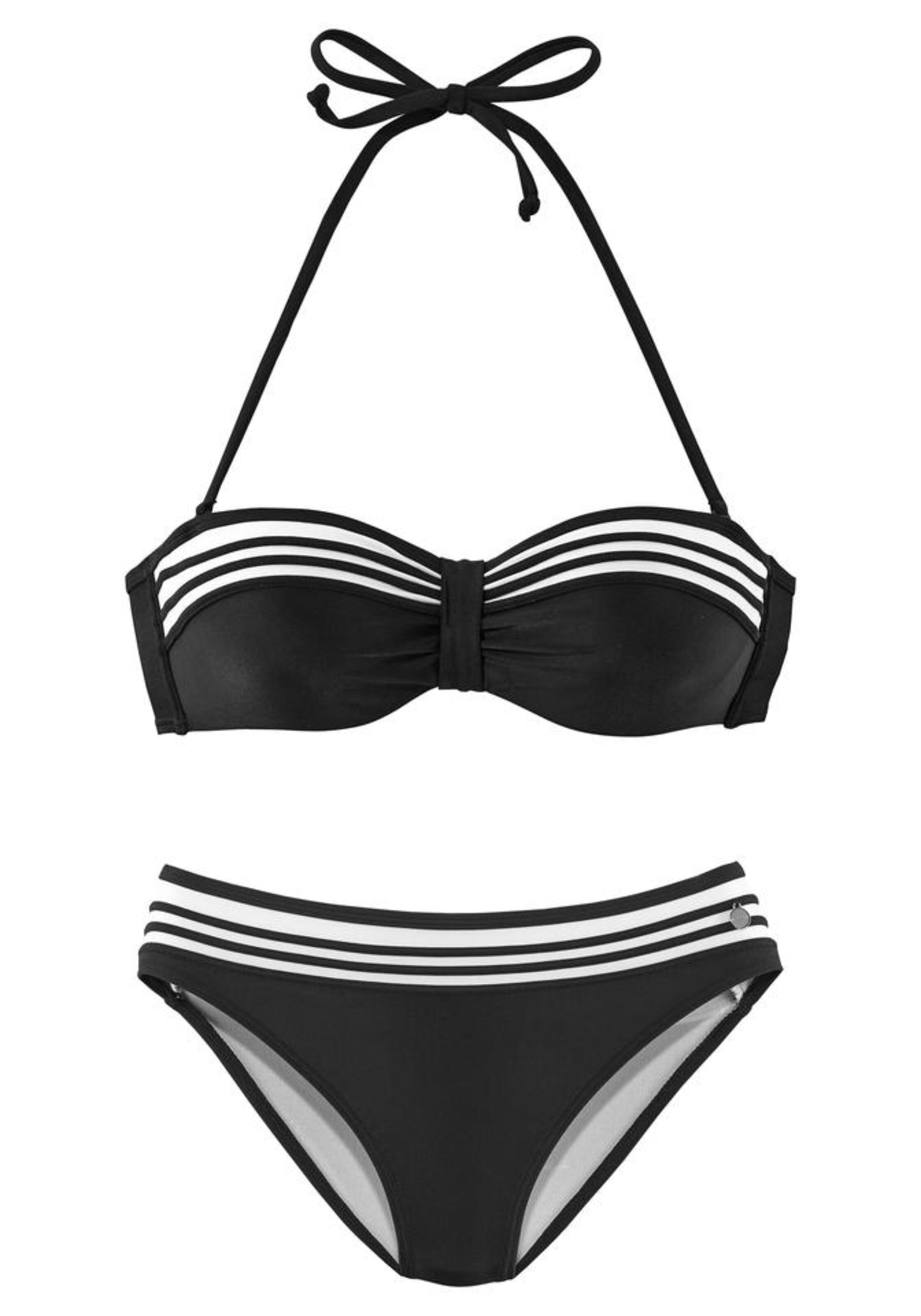 LASCANA - Bikini in de kleur Zwart