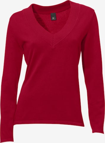 heine Sweter w kolorze czerwony: przód