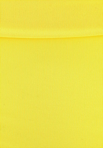 BUFFALO Bikini nadrágok 'Happy' - sárga