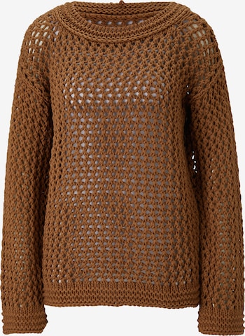 heine Sweater 'TIMELESS' in Brown: front