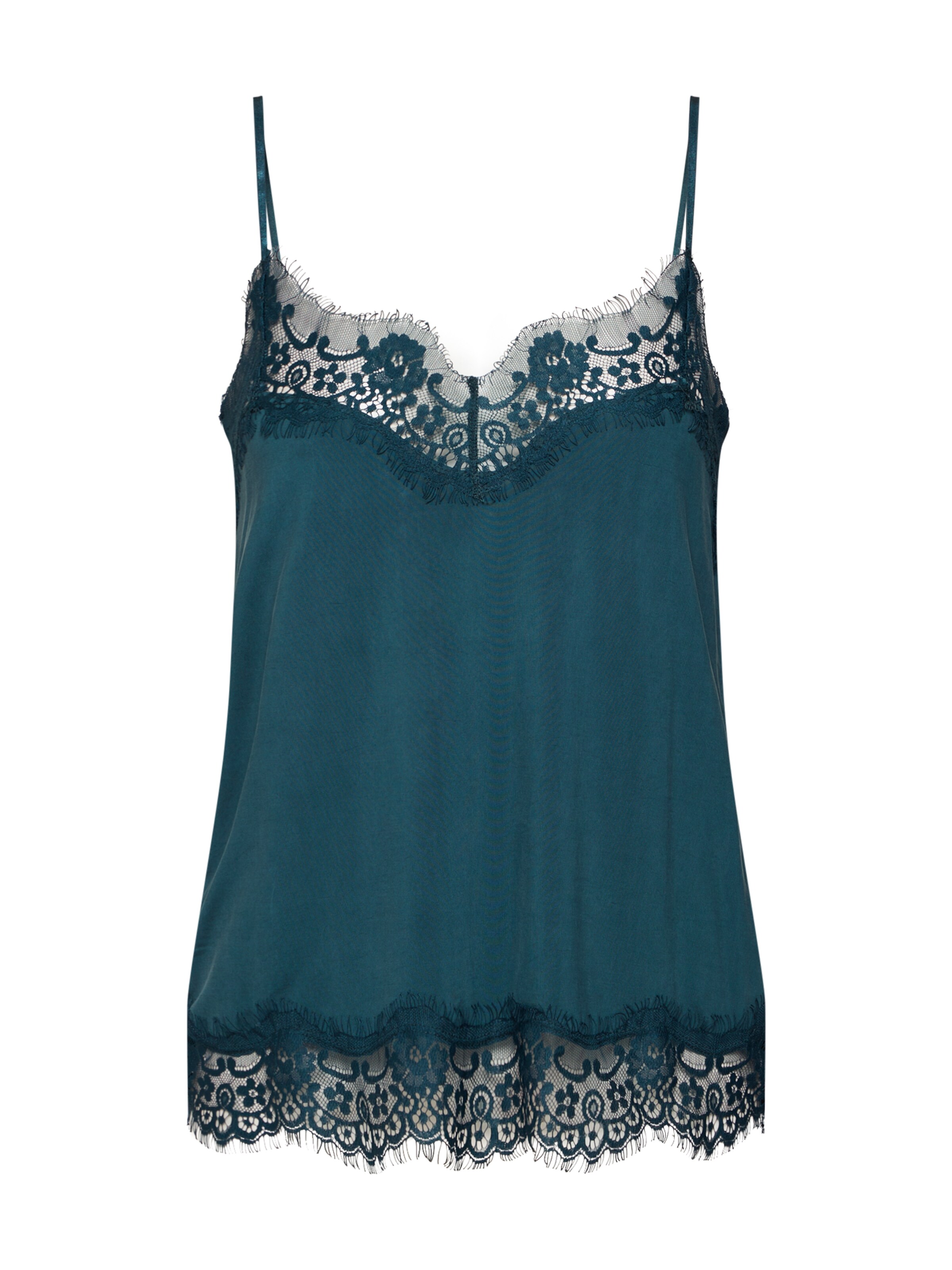 Samsoe & Samsoe - Top 'Jennifer slip' in de kleur Blauw