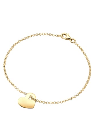 ELLI Armband 'Herz' in Goud