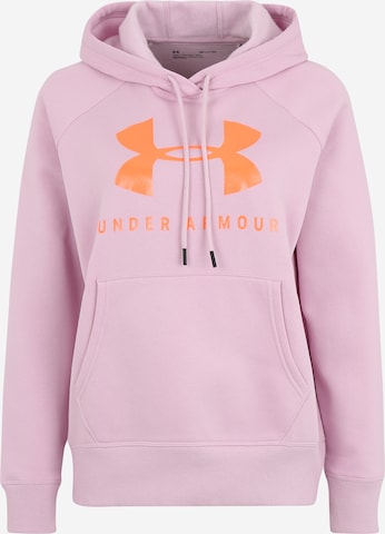 UNDER ARMOUR Sportsweatshirt 'Rival' in Pink: predná strana