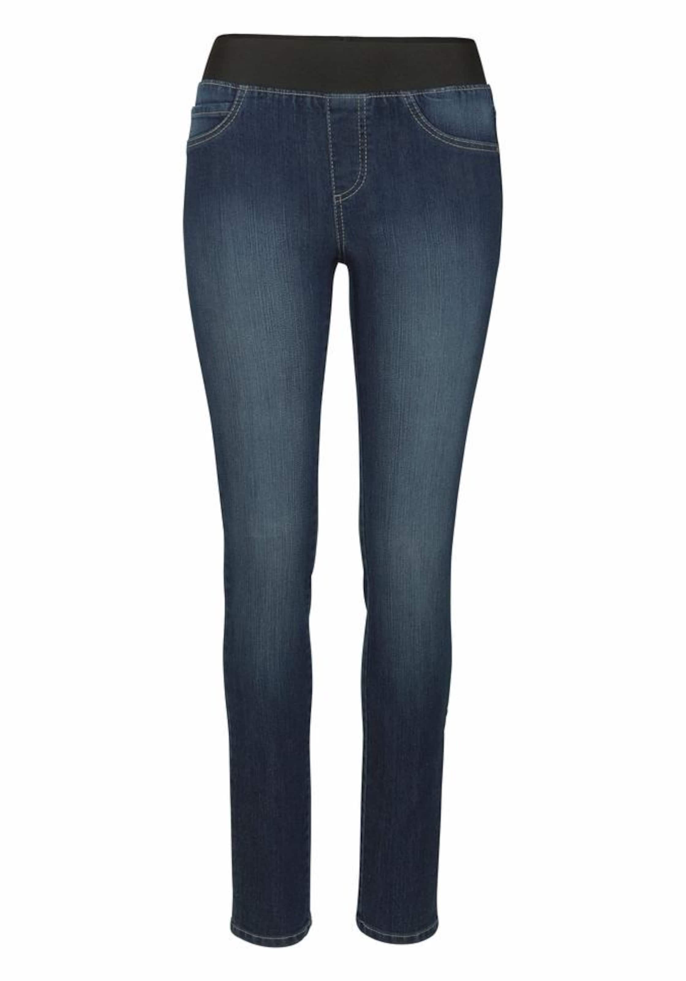 ARIZONA Skinny Jeggings in Blau: Vorderseite
