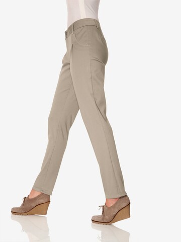 heine Regular Broek in Beige: voorkant