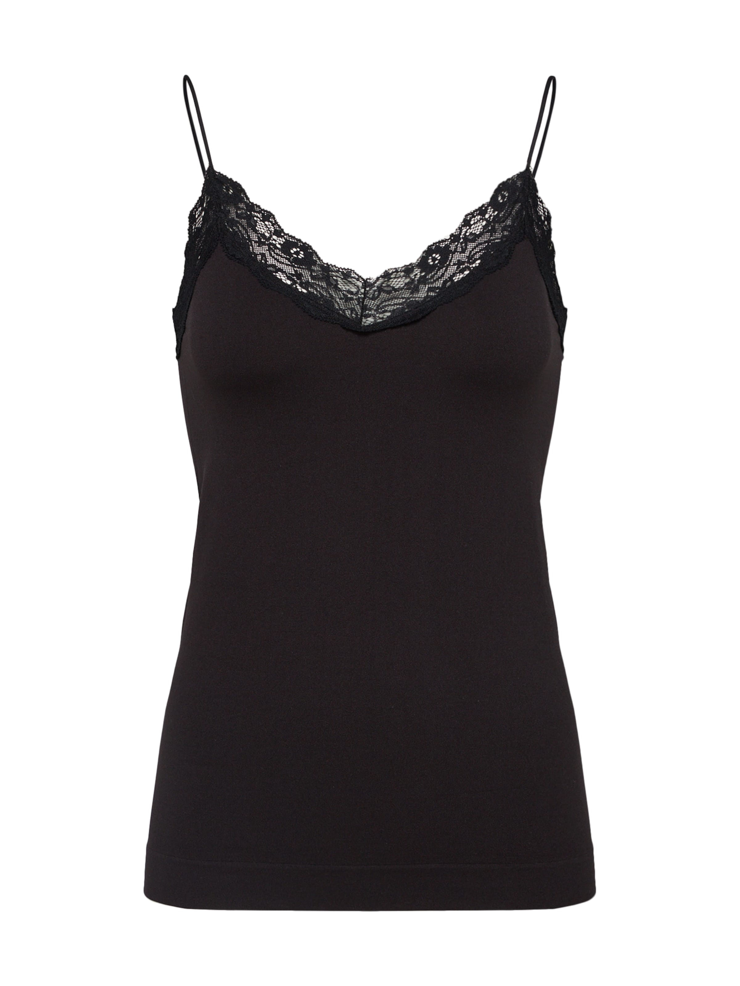 PIECES - Top in de kleur Zwart